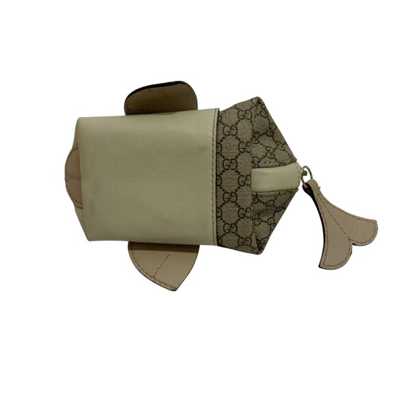 Gucci Whale GG Pouch Beige - Picture 4 of 7